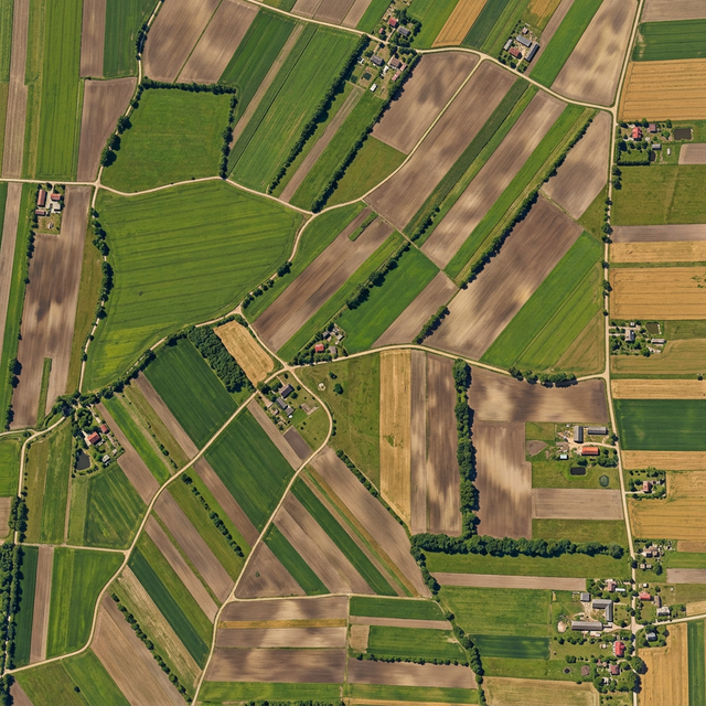 Satellite imagery of the Kalisz cooperative